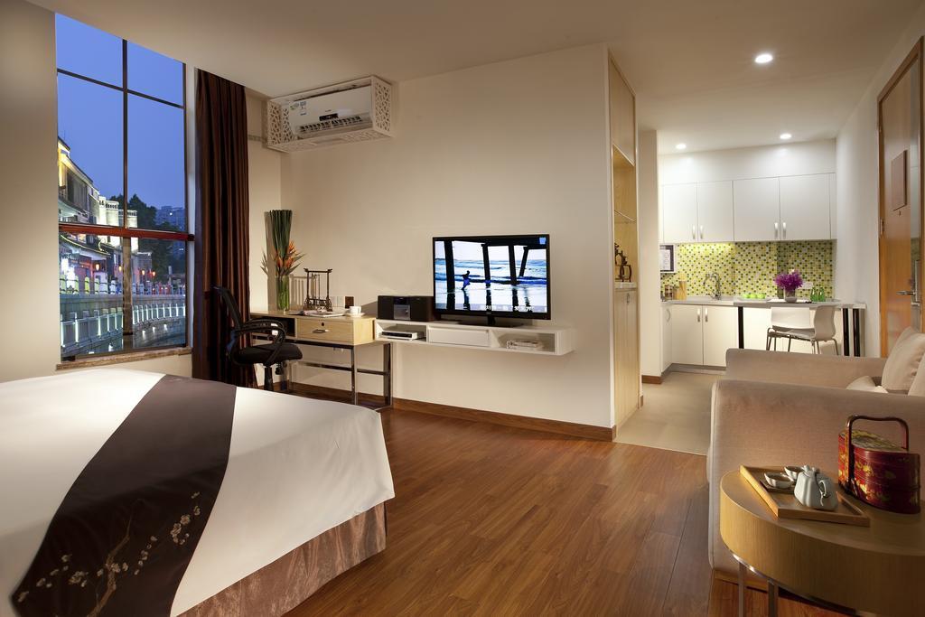 Aparthotel Citadines Lizhiwan Kanton Pokój zdjęcie